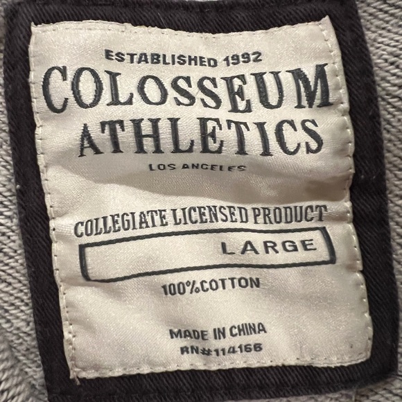 University of Mississippi Ole Miss Rebels Full Zip Hoodie - Size Large (Fit S/M) - Picture 11 of 15